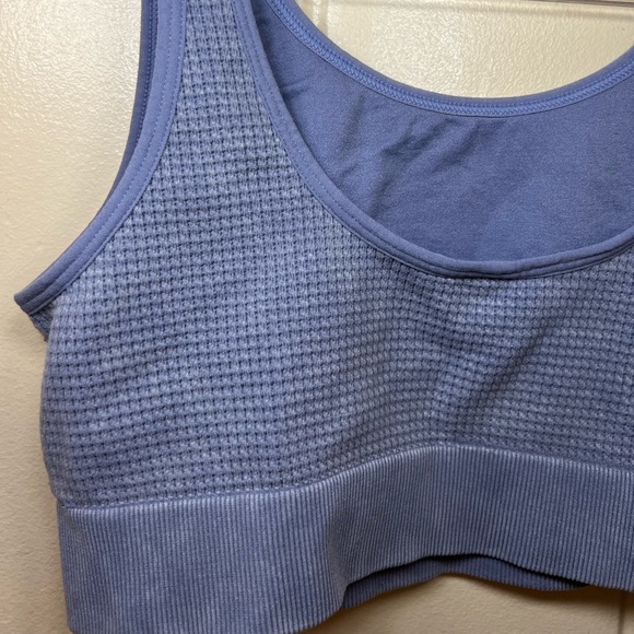 SOLD Victoria Secret PINK Cute & Comfy Light Purple/Blueish Bra Size Medium - Picture 5 of 6